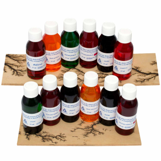 Set glycerinové barvy 13 ks á 115 ml