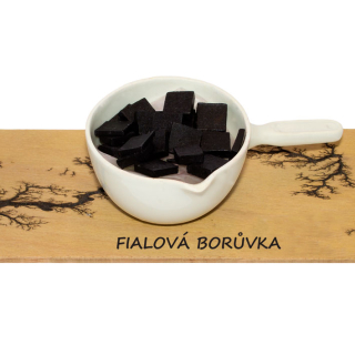 Solventní borůvková barva na výrobu mýdla a svíček 10 g