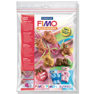 Silikonová forma - Malí medvídci Little bears 874203 Fimo
